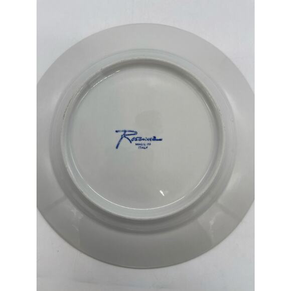 Rosanna Chateau Haut-Bages Salad Plates Made in Italy Set of 2 - Picture 2 of 3